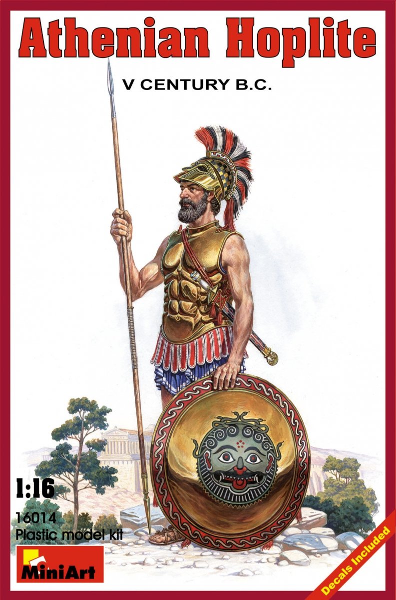 Miniart 16014 ATHENIAN HOPLITE V CENTURY B.C. 1/16