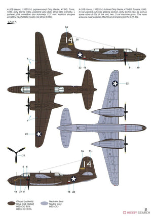 Special Hobby 72423 A-20A/B Havoc/Boston Early Gunships 1/72 – immagine 2