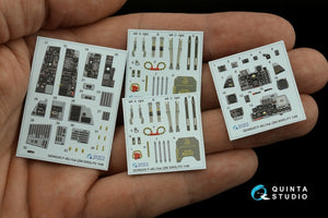 Quinta Studio QD48245 F-4EJ Kai 3D-Printed &amp;amp; coloured Interior on decal paper (ZM SWS) 1/48 – Bild 15