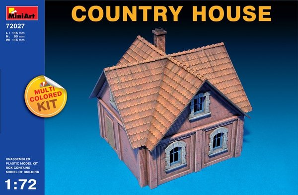 MiniArt 72027 COUNTRY HOUSE 1/72