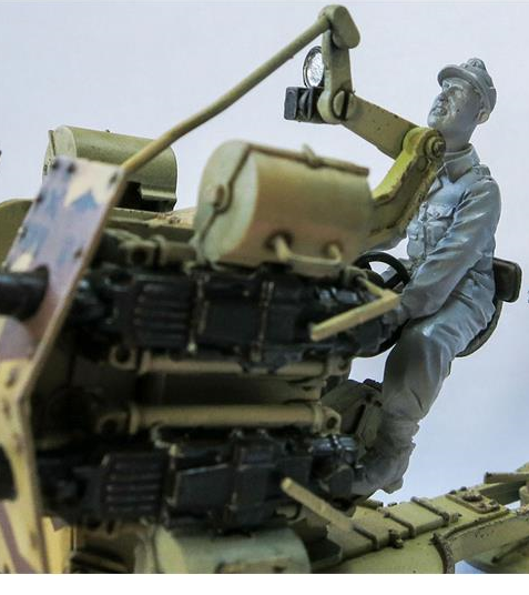 Das Werk DWF004 Flakvierling Gunner 3cm 1/35 – image 2