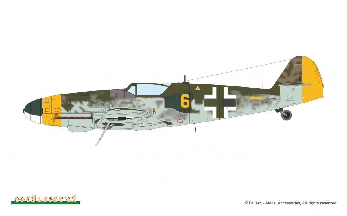 Eduard 70164 Bf 109G-10 WNF/ Diana ProfiPACK Edition 1/72 – Bild 15