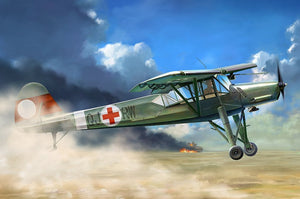 Hobby Boss 80182 German Fi-156 D-1 &amp;quot;White Stork&amp;quot; ambulance 1/35