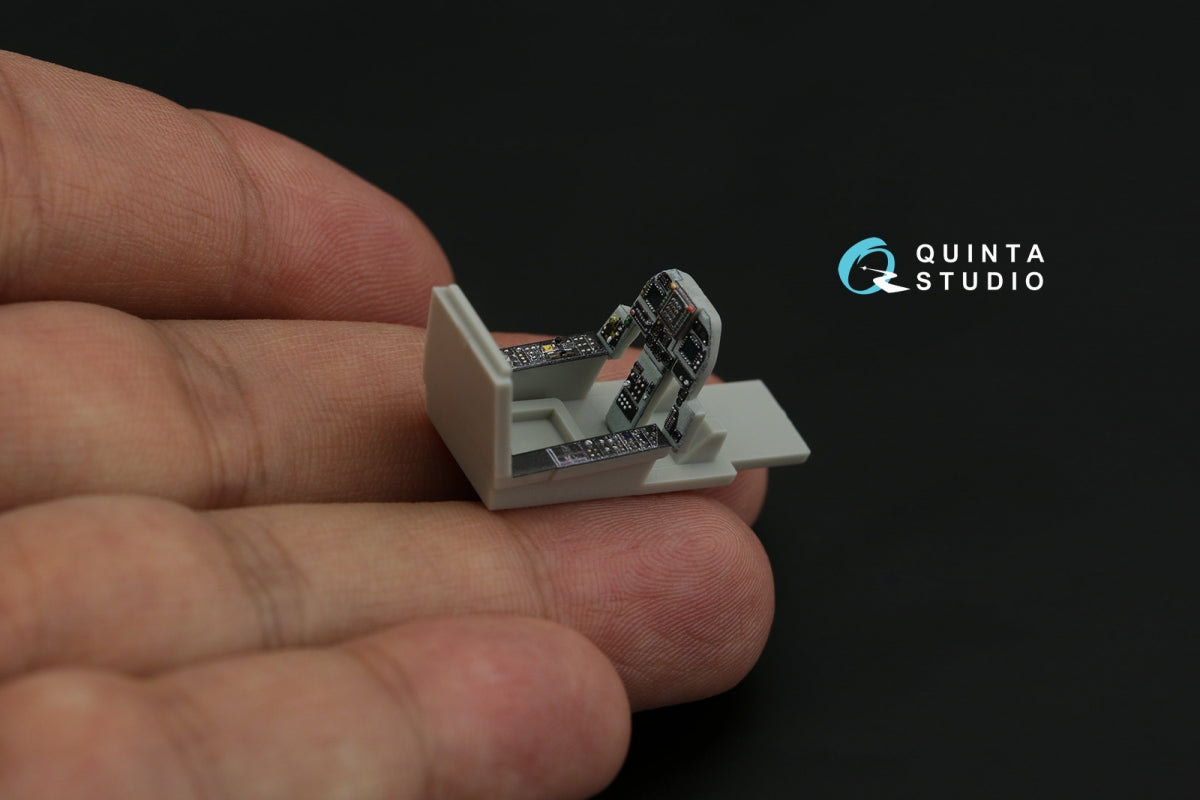 Quinta Studio QD72134 AV-8B late 3D-Printed coloured Interior on decal paper (Hasegawa) 1/72 – imagen 7