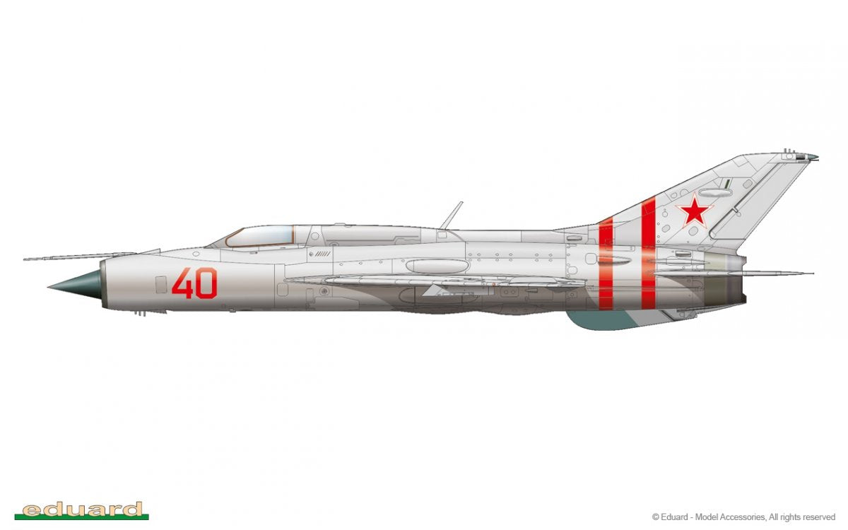 Eduard 8236 MiG-21PF 1/48 – immagine 13