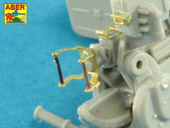 Aber 35L-118 Barrel for Russian 12,7mm heavy machine gun DShK, after WWII version (T-54/55; BTR-60APC) 1/35 – imagen 13
