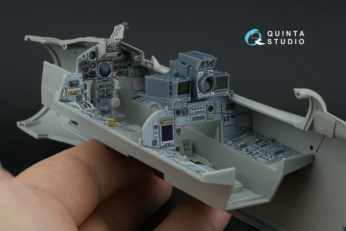 Quinta Studio QDS+32230 Tornado IDS Italian 3D-Printed &amp;amp; coloured Interior on decal paper (Italeri) (Small version) (with 3D-printed resin parts) 1/32 – zdjęcie 10