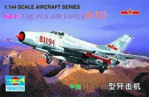 Trumpeter 01325 MiG 21 (PLAF F-7II chinois) 1/144