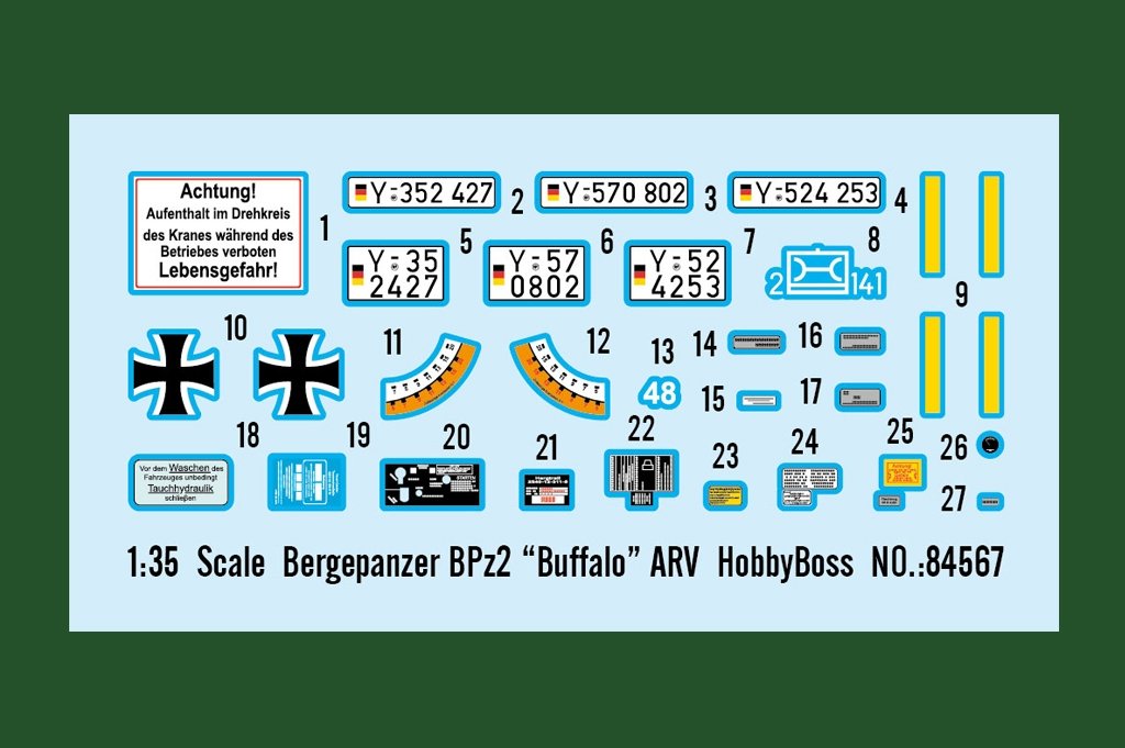 Hobby Boss 84567 Bergepanzer BPz2 ARV 1/35 – image 3
