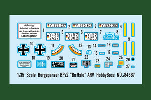Hobby Boss 84567 Bergepanzer BPz2 ARV 1/35 – image 3
