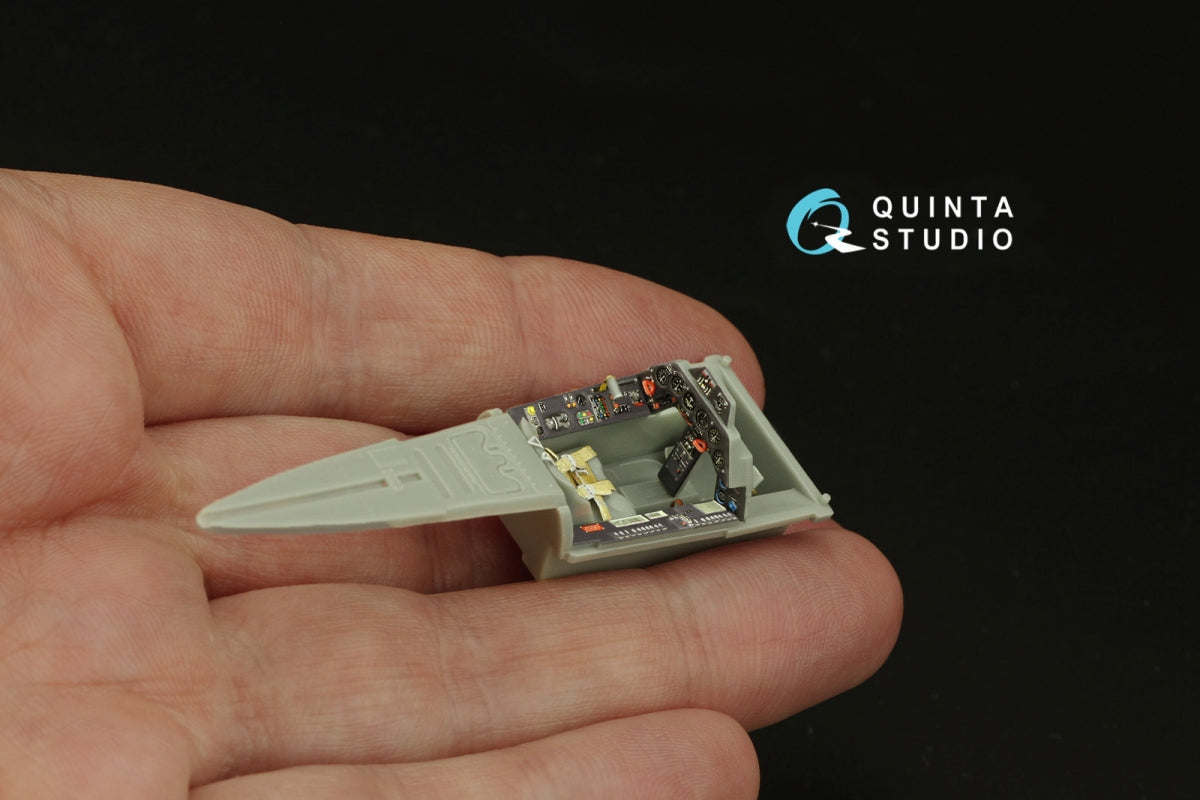 Quinta Studio QD48313 Fw 190A-3 3D-Printed &amp;amp; coloured Interior on decal paper (Hasegawa) 1/48 – Bild 9