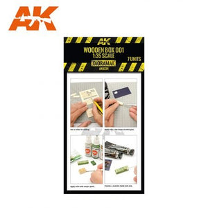 AK Interactive AK8224 LASER CUT WOODEN BOX 001 (7 UNITS) – immagine 2