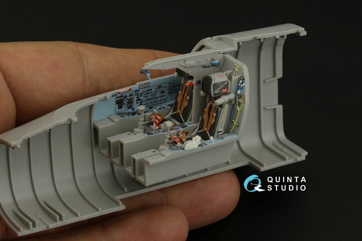 Quinta Studio QD48238 Su-24M 3D-Printed &amp;amp; coloured Interior on decal paper ( Trumpeter ) 1/48 – Bild 9