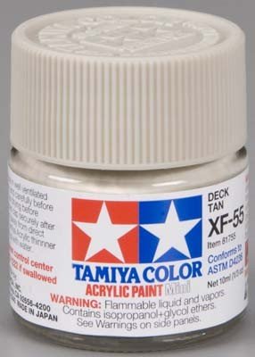 Tamiya XF55 Deck Tan (81755) Acrylic paint 10ml – image 2