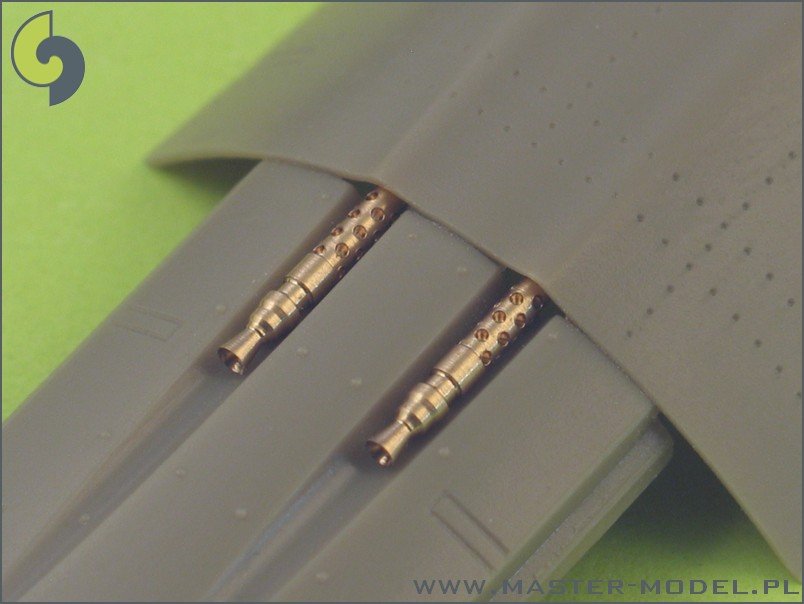 Master AM-48-017 Fw 190 A2 - A5 armament set (MG 17 barrel tips, MG FF barrels, MG 151 barrels in fairings) &amp;amp; Pitot Tube 1/48 – imagen 5