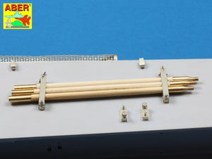 Aber 16052 Barrel cleaning rods with brackets for Tiger II 1/16 – zdjęcie 8
