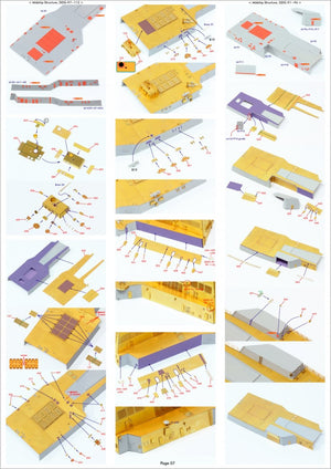 Pontos 35028F1 USS DDG-92 Momsen Flight IIa Detail Up Set 1/350 – imagen 17