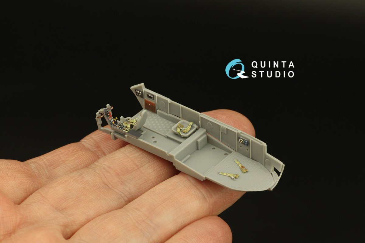 Quinta Studio QD72052 Fw 189A 3D-Printed &amp;amp; coloured Interior on decal paper (ICM) 1/72 – imagen 5