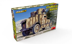Miniart 39021 Voiture blindée Austin, modèle indien. Service britannique. Maquette intérieure 1/35 – image 2