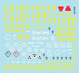 Star Decals 35-C1078 M4A3 Gun Tank and Flame Tank 1/35 – image 3