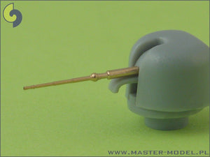Master SM-350-035 OTO-Melara 76 mm/62 (3&amp;quot;) gun barrels (2pcs) – imagen 3