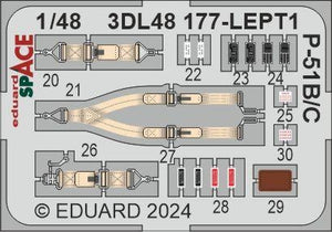 Eduard 3DL48177 P-51B/ C SPACE EDUARD 1/48 – imagen 4