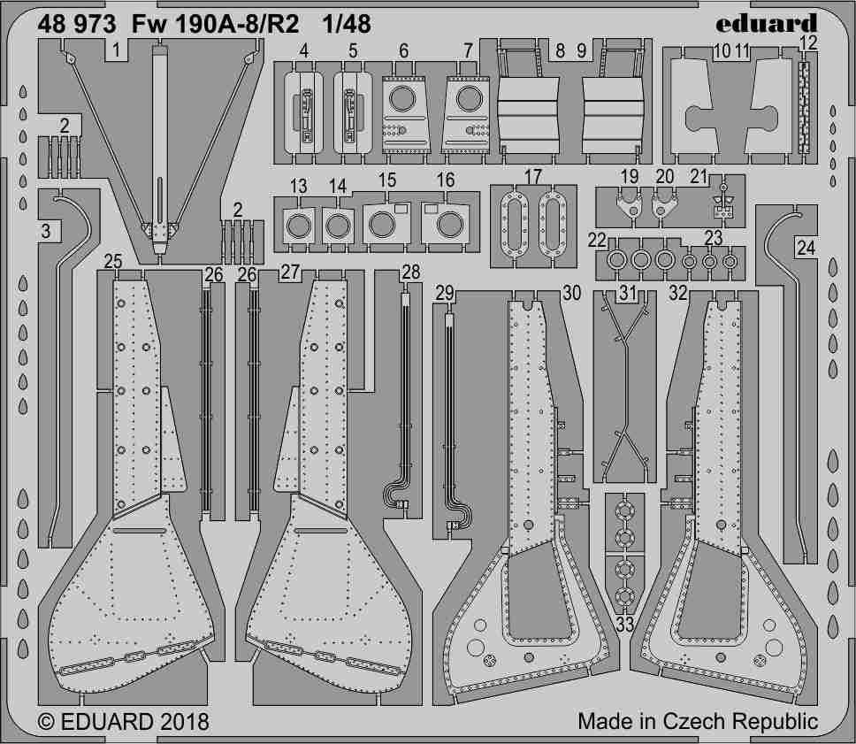 Eduard SIN64860 Fw 190A-8/ R2 ADVANCED 1/48 EDUARD – imagen 2