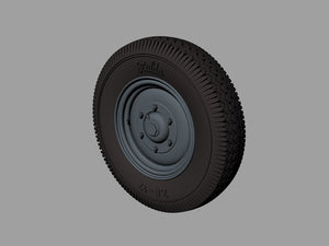Panzer Art RE35-675 Kfz 70 Krupp “Protze” road wheels (Commercial) 1/35 – immagine 2