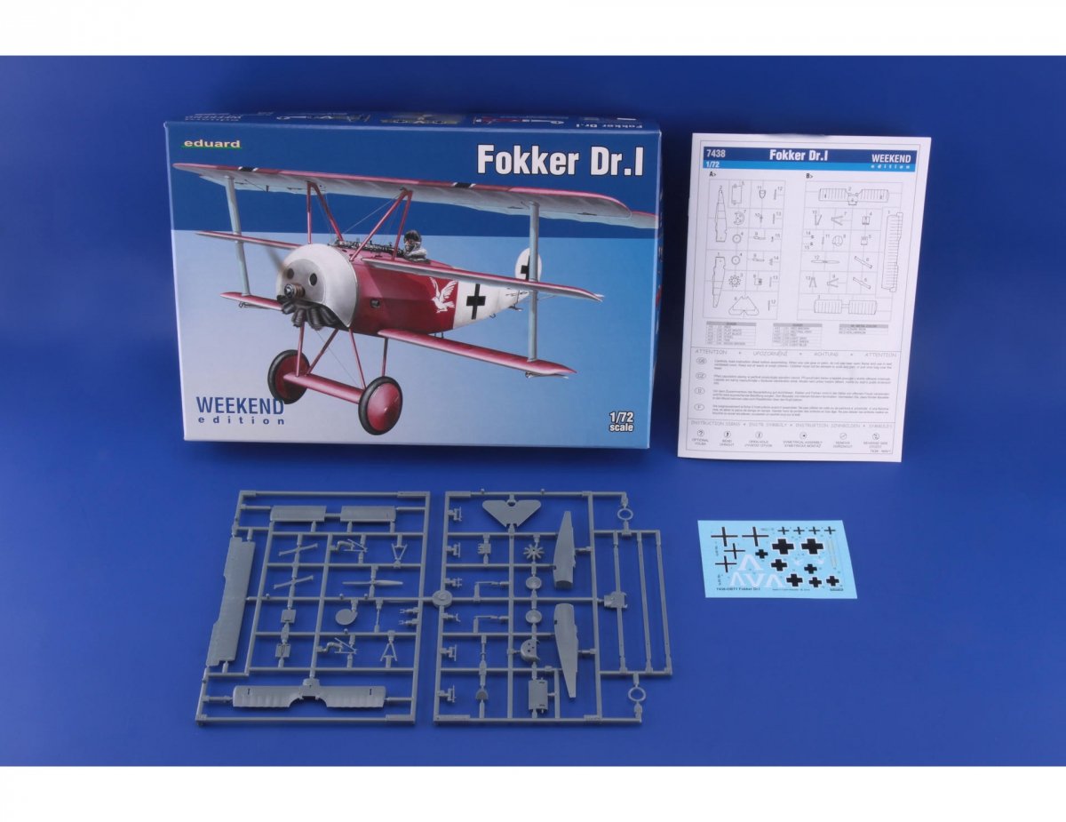 Eduard 7438 Fokker Dr. I 1/72 – image 2