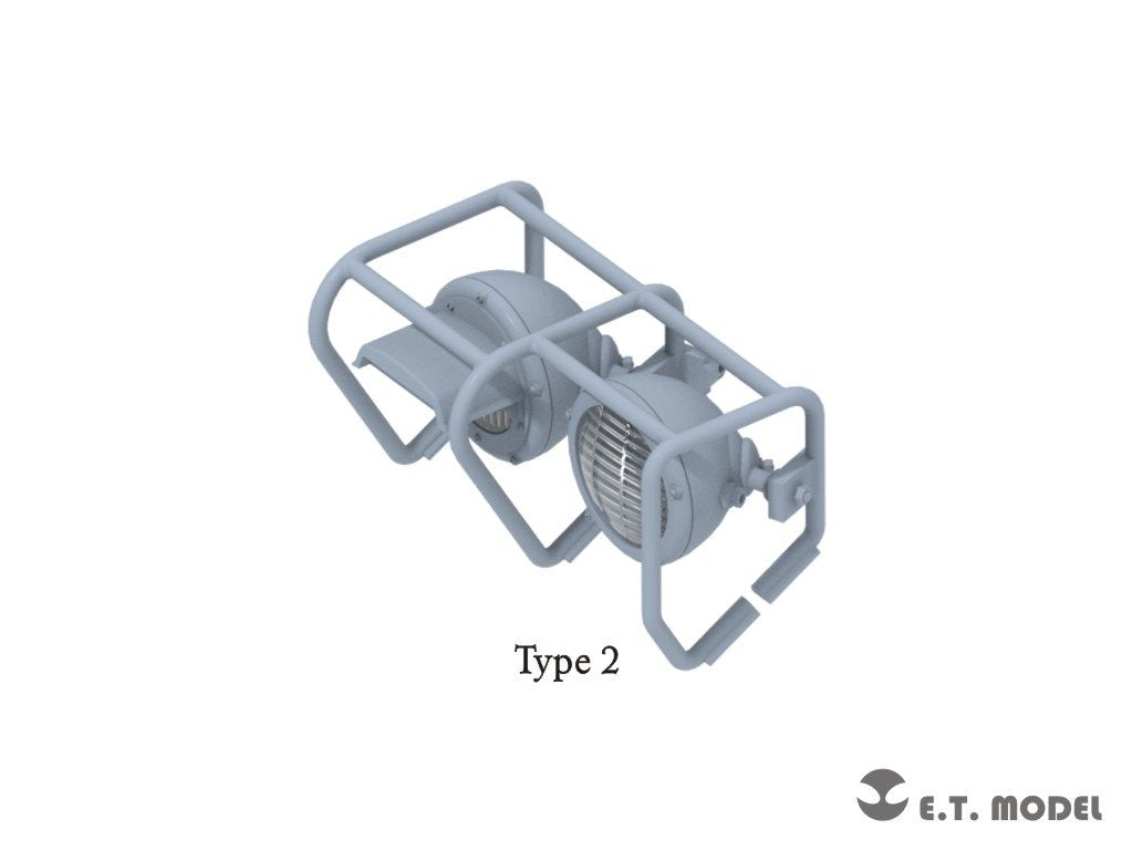 E.T. Model P35-268 Lights Set for Russian T-55 Family ( 3D Print ) 1/35 – Bild 4