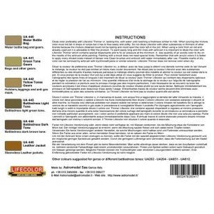Lifecolor CS41 Acrylic paint set British uniforms Set 1 6x22ml – imagen 2