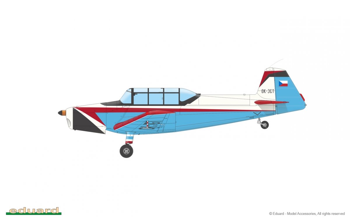 Eduard 11156 Z-126 Trener - Dual Combo 1/48 – zdjęcie 8