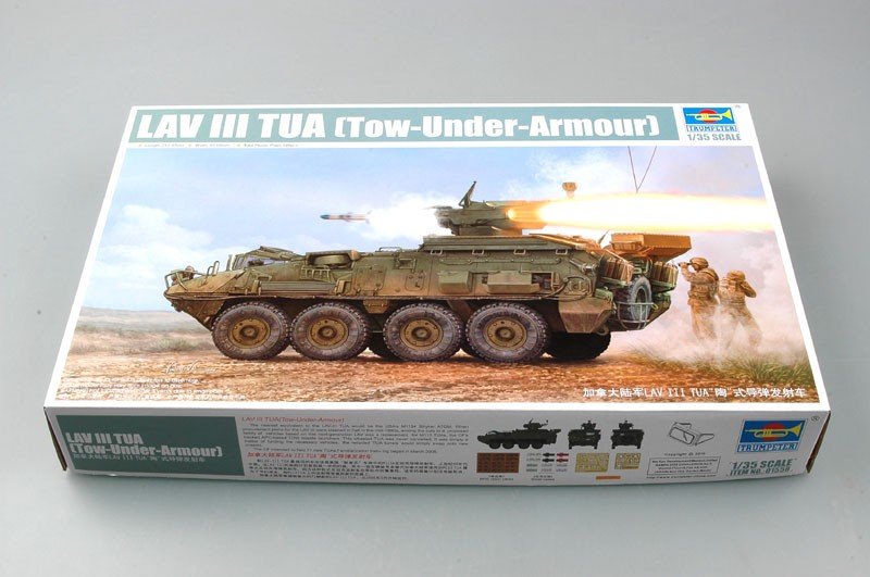 Trumpeter 01558 LAV III TUA (Tow-Under-Armour) 1/35 – imagen 2