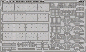 Eduard 36173 IDF Merkava Mk. IV armour shields 1/35 Hobby Boss – imagen 2