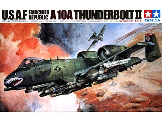 Tamiya 61028 Fairchild Republic A-10A « Thunderbolt II » (1/48)