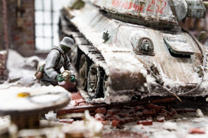 RT-Diorama 35302 Diorama-Base: &amp;quot;Wintergewitter&amp;quot; Operation Winter Storm 1/35 – imagen 9
