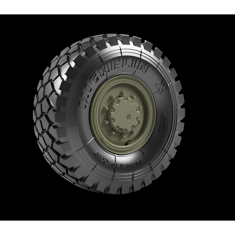 Panzer Art RE35-836 M1014 &amp; M1001 road wheels (Michelin XZL) 1/35