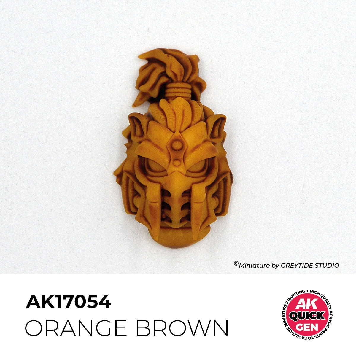 AK Interactive AK17054 ORANGE BROWN– QUICK GEN COLOR 18ml