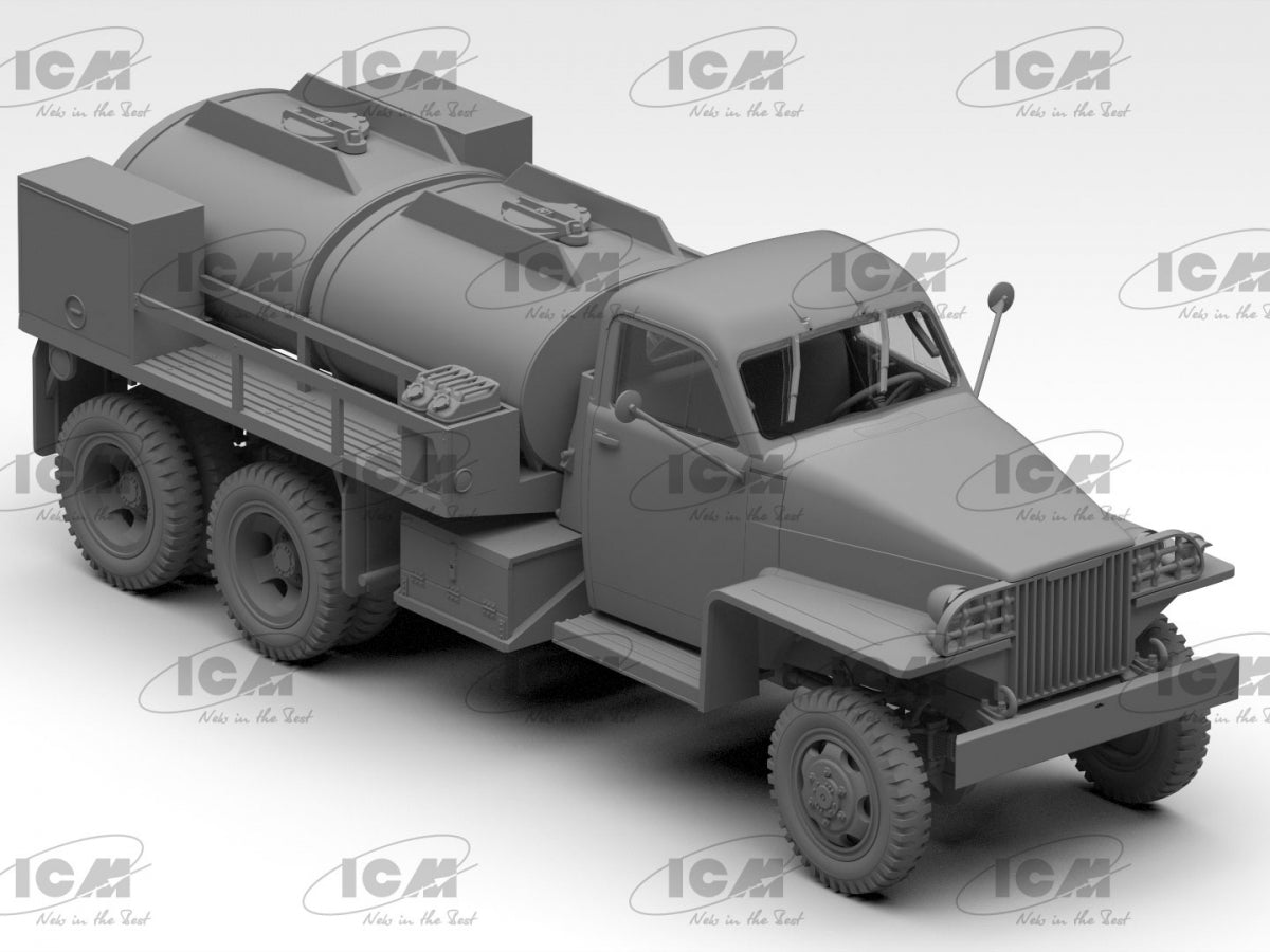 ICM 35492 Studebaker US6-U5 WWII US Gasoline Tank Truk 1/35 – zdjęcie 2