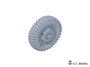 E.T. Model P35-150 U.S.Army M8/M20 Light Armored Car Sagged Wheels For TAMIYA Kit 1/35 – imagen 2