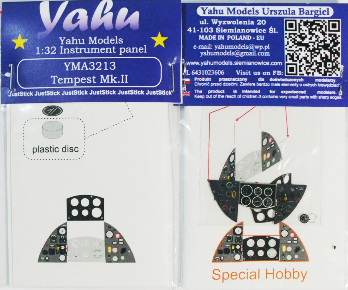 Yahu YMA3213 Tempest Mk.II (Special Hobby) 1/32