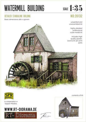 RT-Diorama 35132 Watermill Building 1/35 – Bild 2
