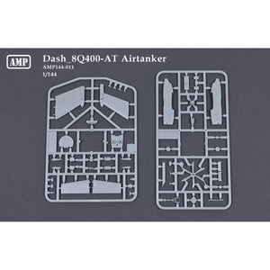 AMP 144011 Dash 8Q400-AT Airtanker - Canadian Short Range Commuter Airliner 1/144 – immagine 5