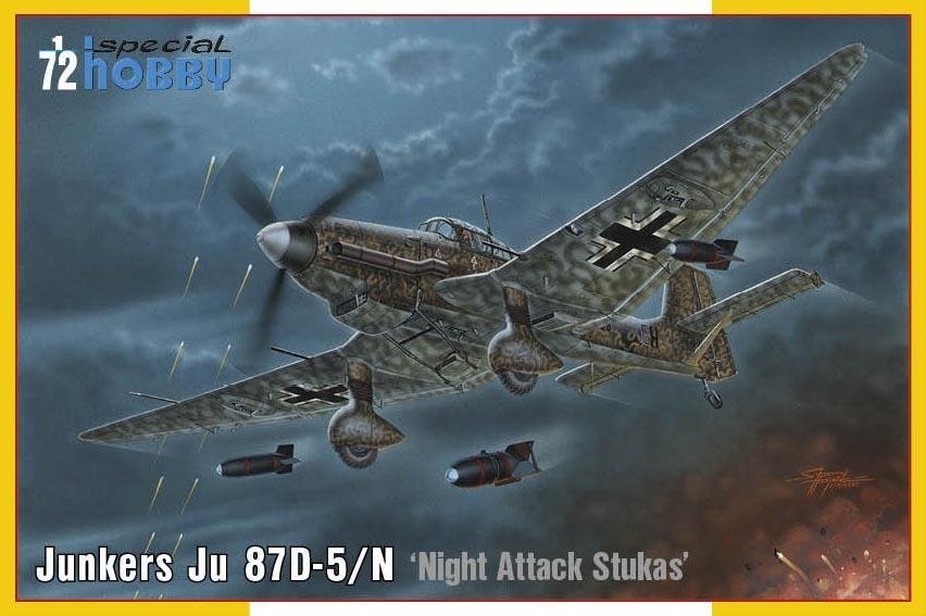 Special Hobby 72458 Junkers Ju 87D-5/N « Stukas d'attaque nocturne » 1/72