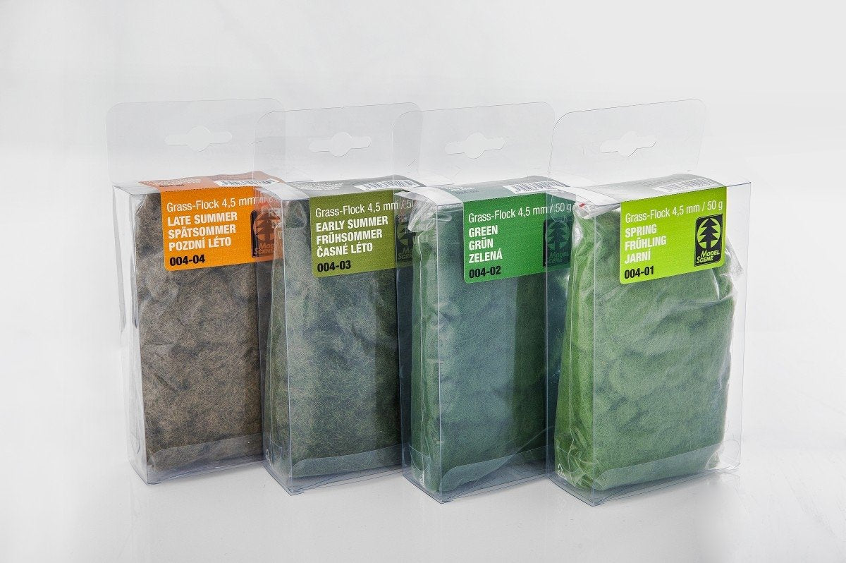 Model Scene 004-05 Grass-Flock 4.5 mm - Brown 50g – image 2