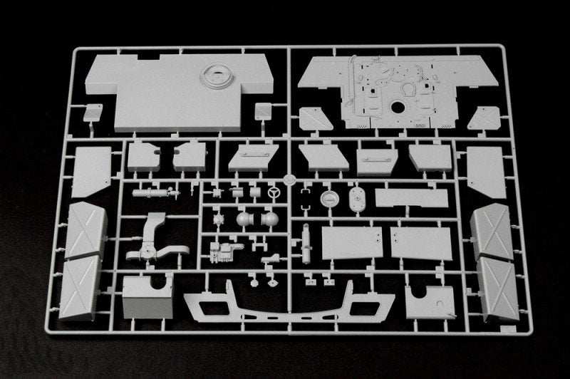 Trumpeter 00910 German Kingtiger 2in1 (Henschel Turret Porsche Turret) 1/16 – Bild 15