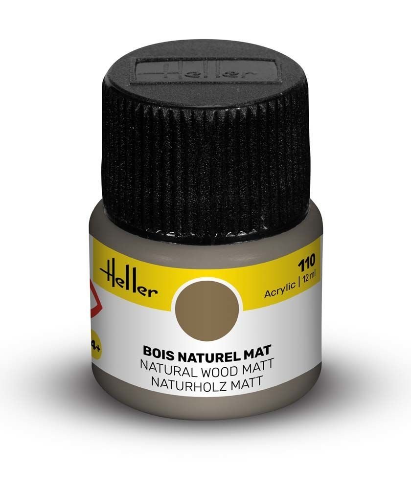 Heller 9110 110 Bois Naturel - Mat 12 ml