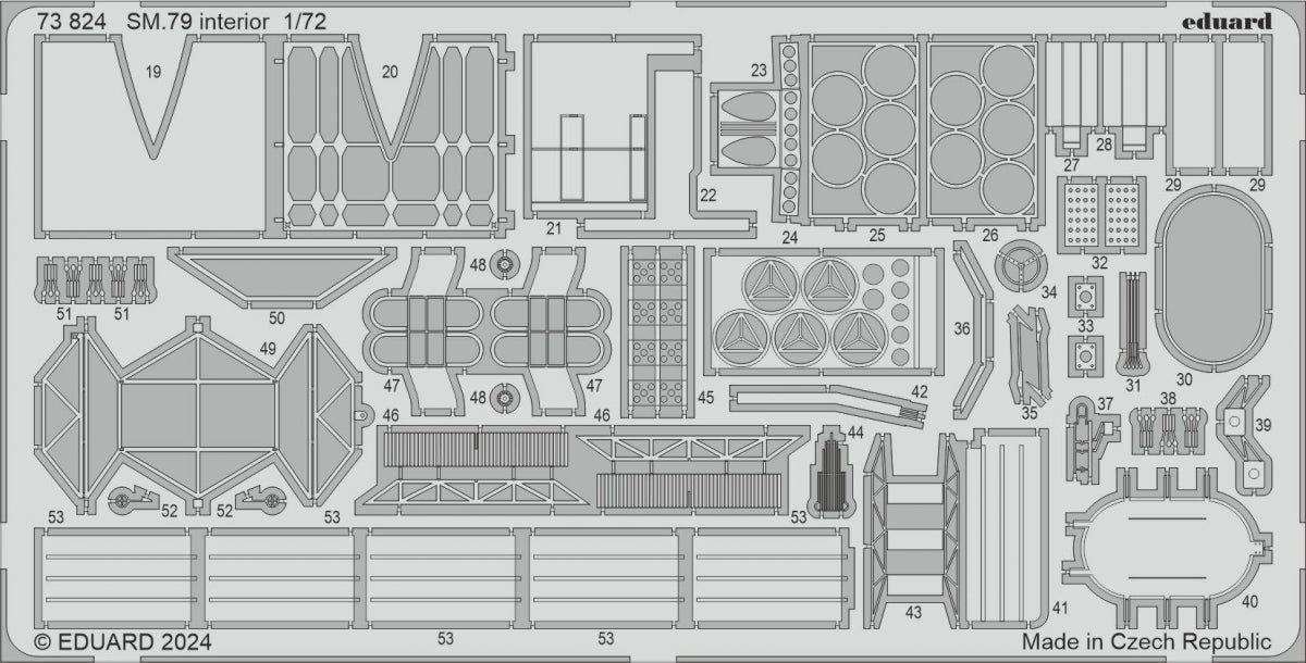 Eduard BIG72181 SM.79 ITALERI 1/72 – immagine 5