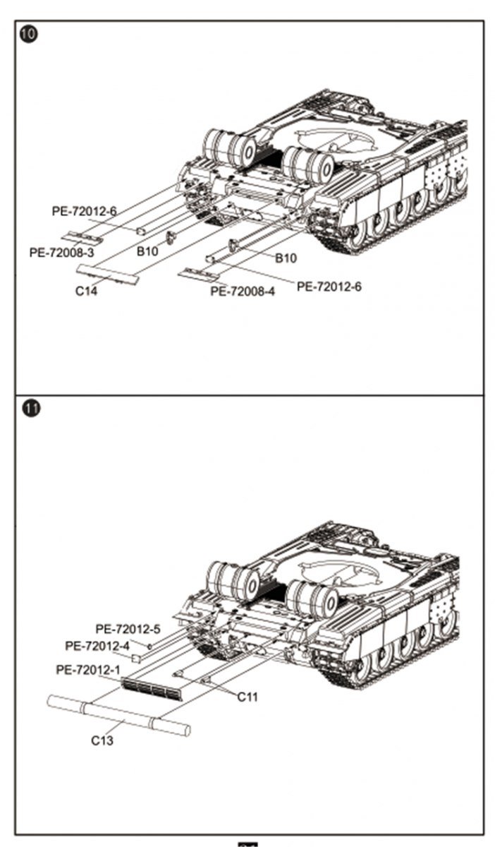 Modelcollect UA72193 Soviet T-80 Main Battle Tank 1970S-1990S N in1 1/72 – Bild 21