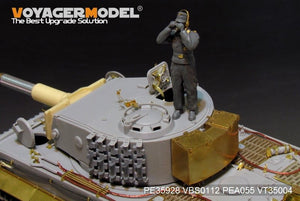 Maquette Voyager PE35928 Char Tiger I allemand de la Seconde Guerre mondiale, production tardive, pour TRUMPETER 09540, échelle 1/35 – image 14